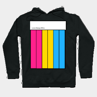 Pansexual - Love always wins Hoodie